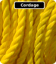 nylon rope, poly rope, cotton rope